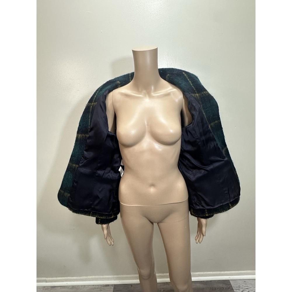 Wool Mohair Woman Blazer with‎ Plats Size 10 Jones New York Vintage - Picture 4 of 6